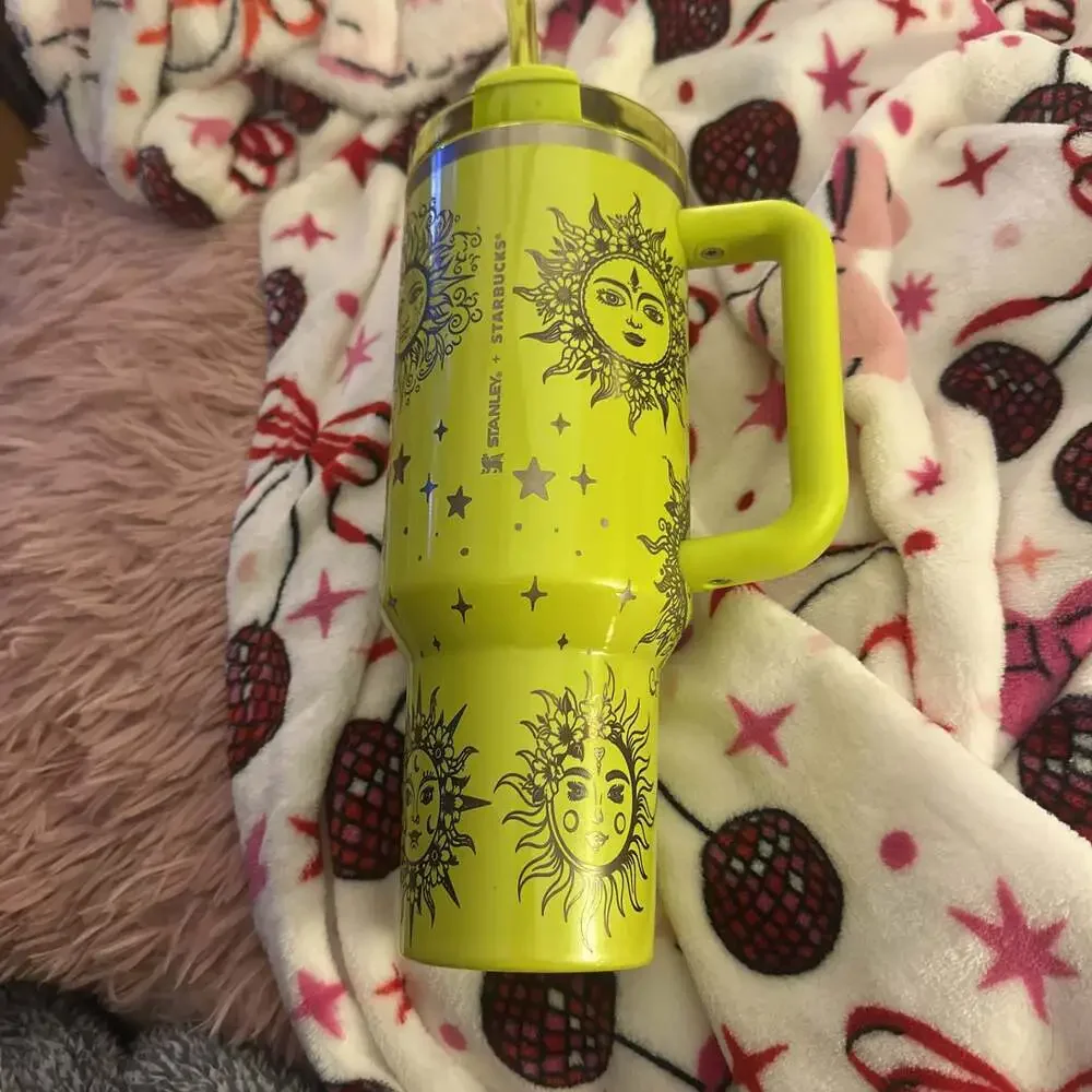 Stanley x Starbucks overseas 40 oz celestial engraved - Picture 1 of 5